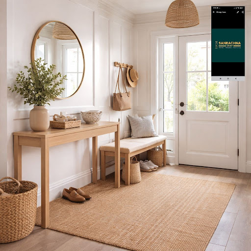 A beautifully designed entryway sets the tone for your entire home. At SANRACHNA CREATIONS Best I… post image