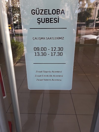 Ziraat Bankası Güzeloba/Antalya Şubesi