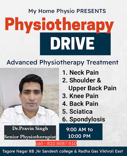 The physiotherapy drive at My Home Physio in Vikhroli, Mumbai, led by Dr. Pravin Singh, strives t… post image