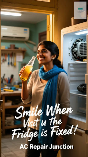 Experience the best refrigerator repair services in Vasai-Virar with Ac Repair Junction! Our expe… post image