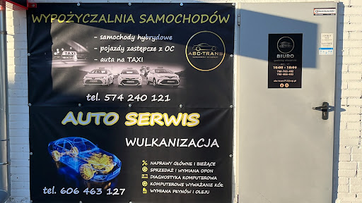ABC TRANS Wypożyczalnia aut/wynajem samochodów na taxi/wynajem samochodów dostawczych/busy/taxi z oc/busy z oc