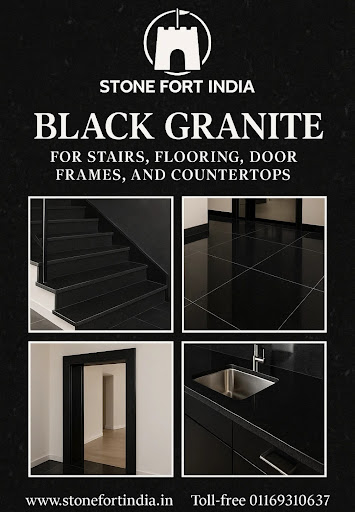 Stone Fort India is your go-to brand for top-quality granite and marble in India! 🏢 Their black g… post image