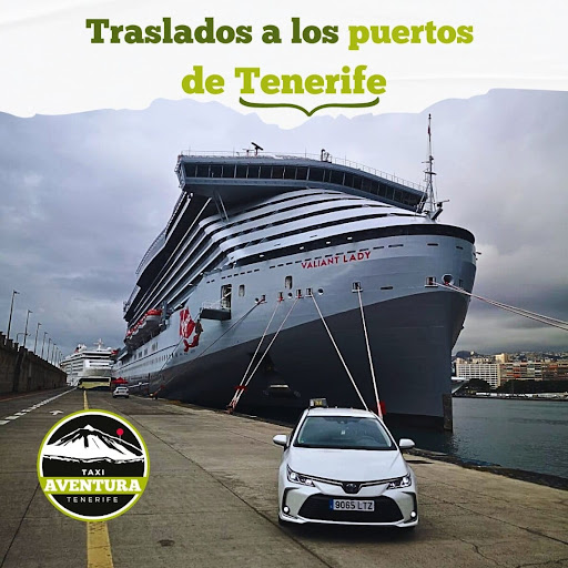 Taxi Aventura Tenerife - Cruceros Muelle Santa Cruz de Tenerife.