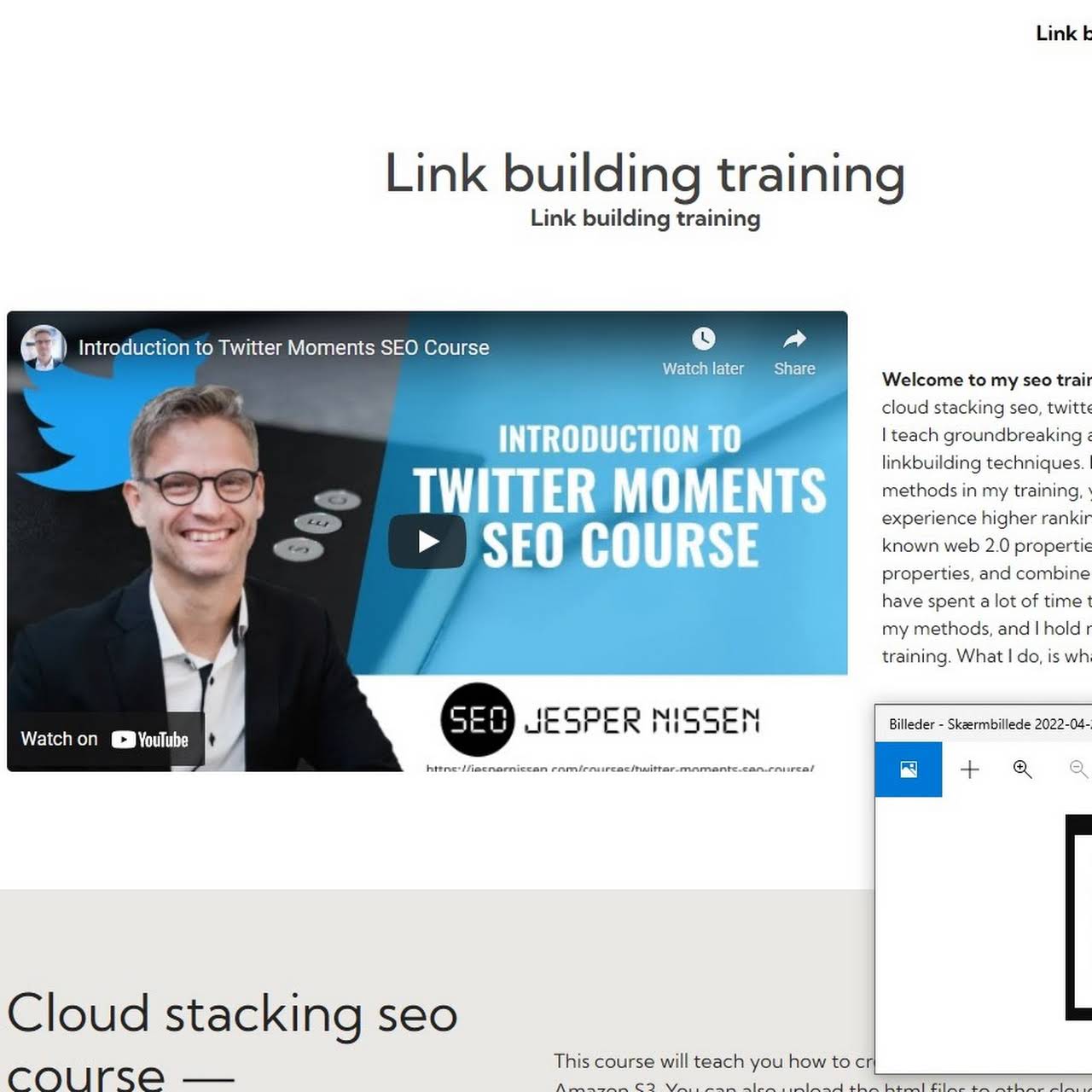 Cloud stacking seo