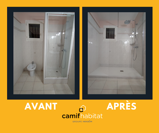 ✨ Rénovation de Salle d'Eau avec l'agence Camif...
