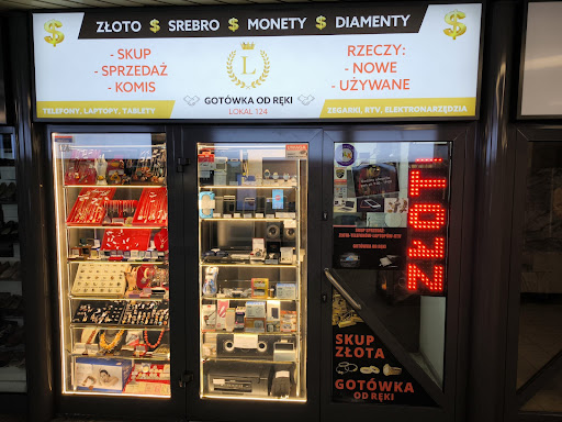 L - SKUP - SPRZEDAŻ Złoto Telefony Laptopy RTV Lokal 124 Warszawa Centrum