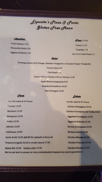 Photos of Esposito's Pizza