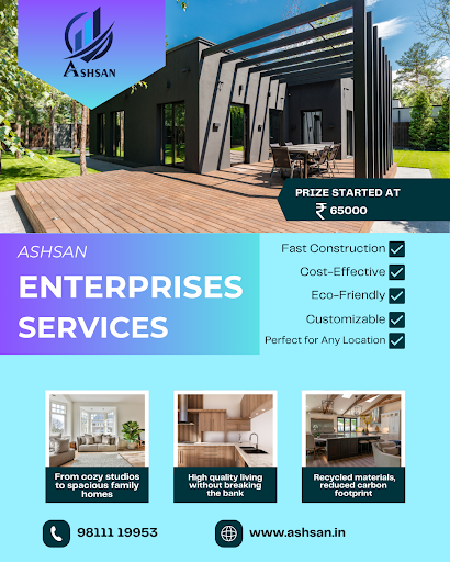 Ashsan Enterprises offering Office Container, MS Office Container, MS Porta cabin, Portable Homes…