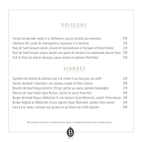 Menu La Porte Bellon Page 2