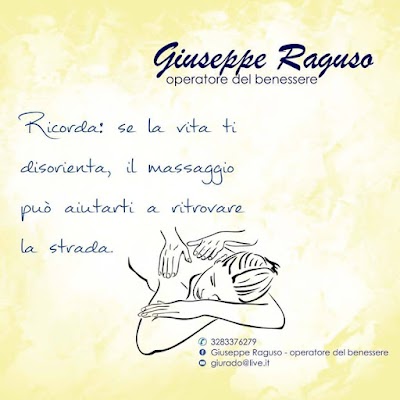 Giuseppe Raguso massaggiatore