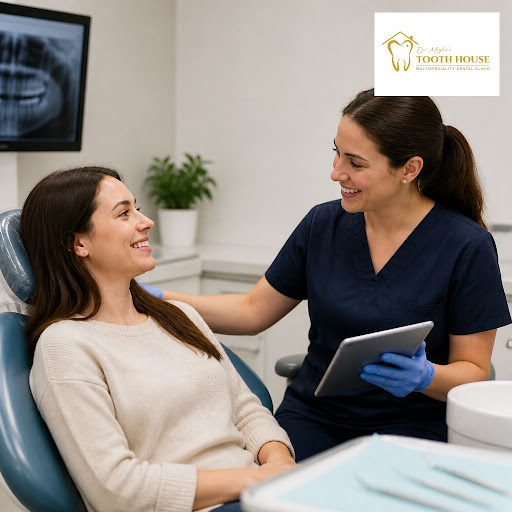 Feeling anxious about visiting the dentist is completely normal. At Dr. Megha's Tooth House - Mul… post image