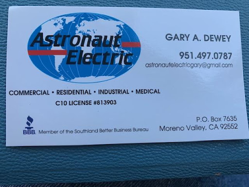 astronaut electric
