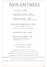 Menu Brasserie du Coin Page 2