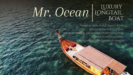Mr. Ocean Samui Luxury Longtail Boat - เรือหางยาวลักชูรี่ มิสเตอร์ โอเชี่ยน สมุย