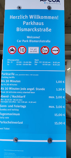 Parkhaus Bismarckstraße APCOA - Thumbnail