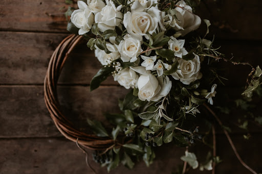 Copper Fern Funeral Flowers