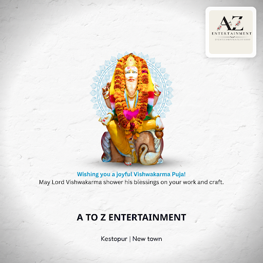A TO Z ENTERTAINMENT offers expert event management for Vishwakarma Puja 2026, including stage de… post image