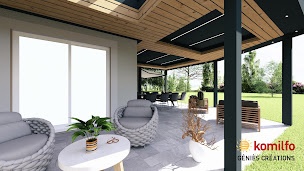 Photo n°15 de Komilfo |Géniès créations| PERGOLA | VERANDA | STORE | FENETRE |AUXERRE à Monéteau (Menuisier)