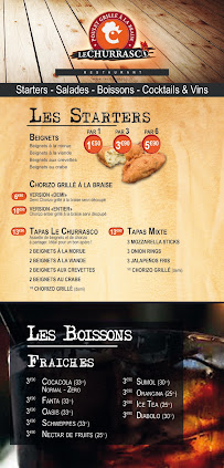 Menu Le Churrasco (Nemours) Page 16