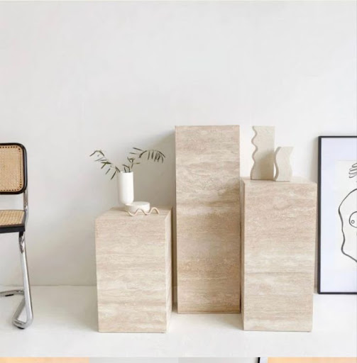 Travertine stone towers available at best rate at stone fort india company kishangarh Rajasthan.… post image