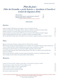 Menu Le Louis XVI Page 4