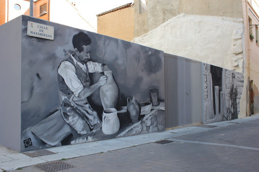 Mural sobre los oficios tradicionales