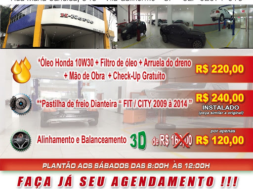 H-Norte Oficina Honda Especializada-Revisão honda fit civic city 