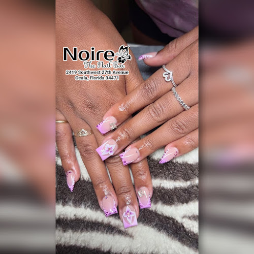 Noire The Nail Bar interior view