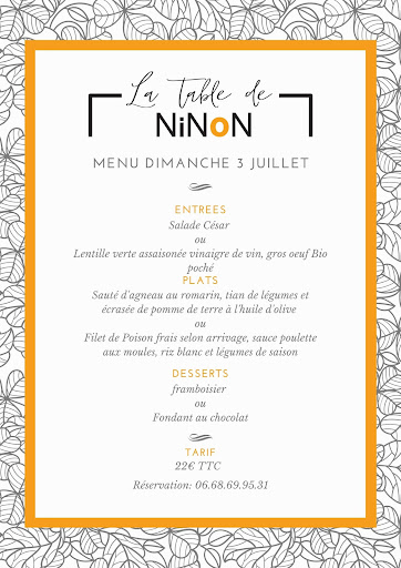 Photo 1 - La table de NiNoN