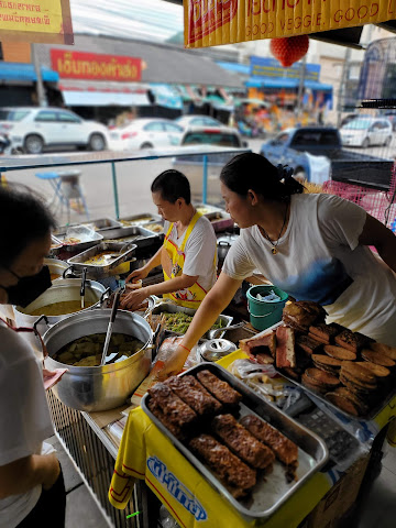 Surat Thani Train Night Market by null