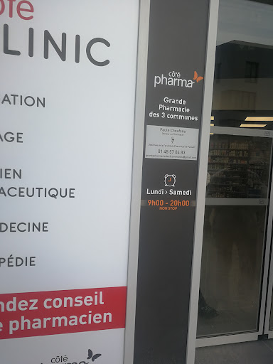SELARL GRANDE PHARMACIE DES 3 COMMUNES