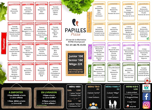 PAPILLES PIZZA CHAMPCUEIL