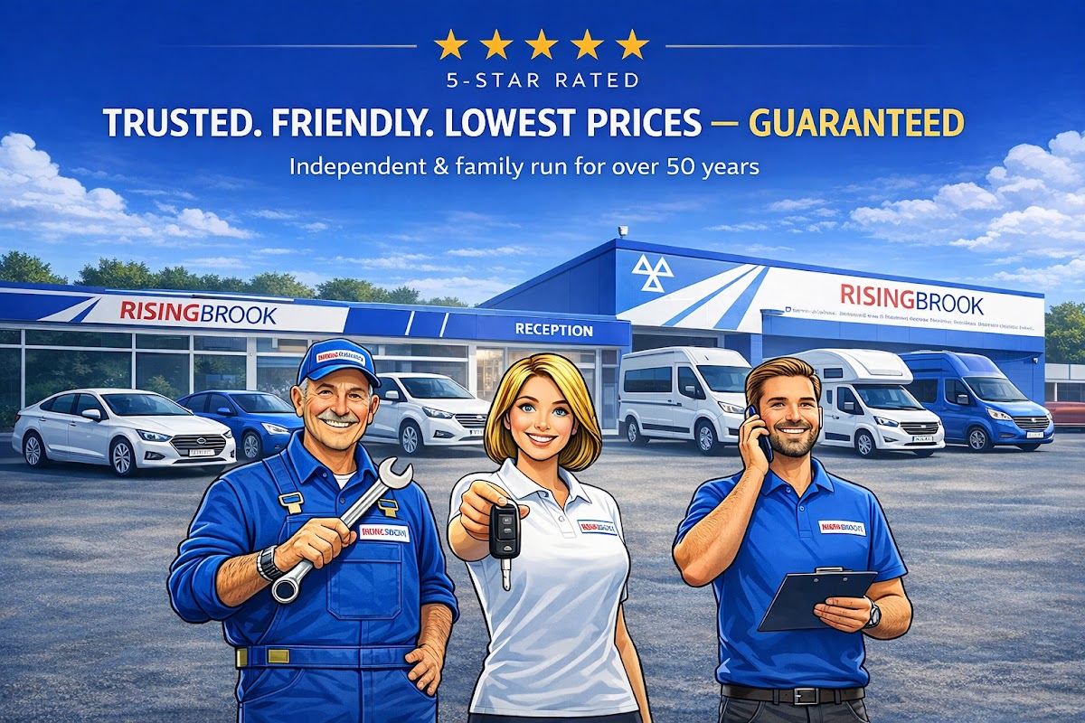 Rising Brook Car, Van and Motorhome Hire