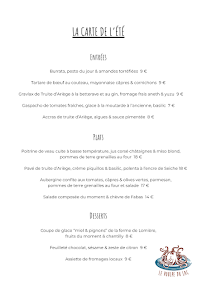 Menu Le Poulpe Du Lac Page 1