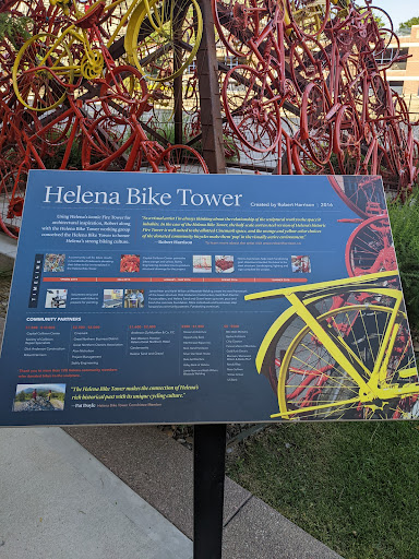 Helena Bike Tower sculpture Gallery - United States