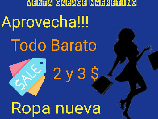 Venta Garage marketing De Ropa De Mano