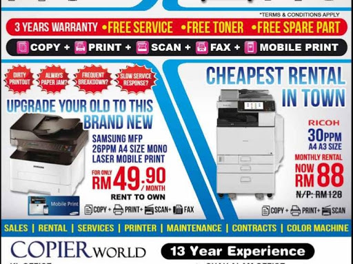 cheapest copier rental