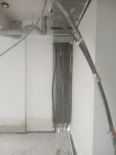 Cable Tray Installation and cable laying work post image