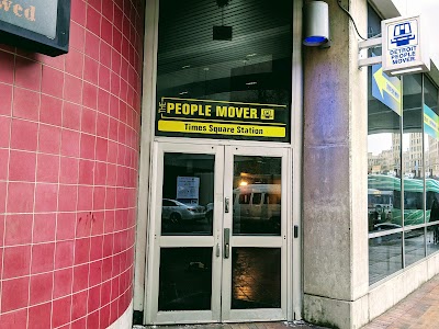 Times Square Grand River Avenue People Mover Station