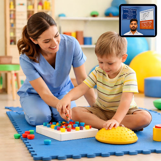 Worried that your child is not sitting, crawling, holding a pencil or using both hands like other… post image