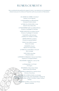 Menu Domaine les Clayères Page 5