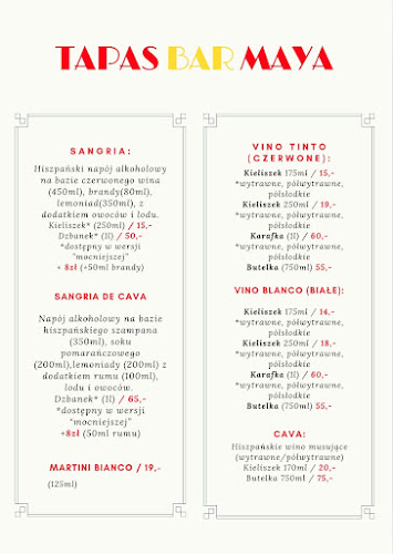 Komentarze i opinie o Tapas Bar Maya Restauracja Lunch