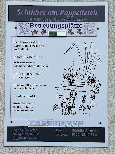 Kindertagespflegeperson- Schildies am Pappelteich- Sandy Gieseler