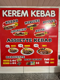 Menu KEREM KEBAB Page 1