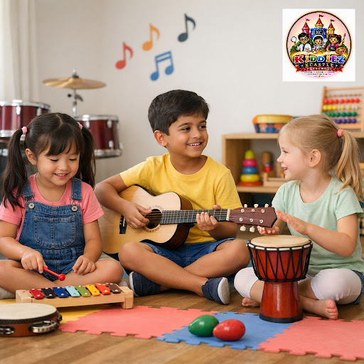 At Kiddiez Kcastle Preschool in Ghansoli, Navi Mumbai, music is much more than fun and games – it… post image