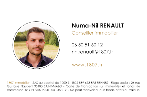 1807 Immobilier : M. RENAULT