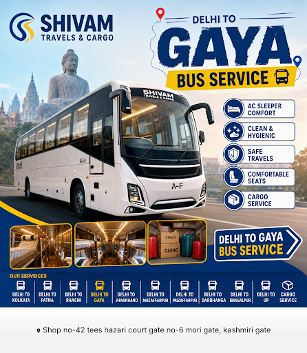 Reliable Delhi to Gaya bus service available for comfortable travel. We also provide convenient d… post image