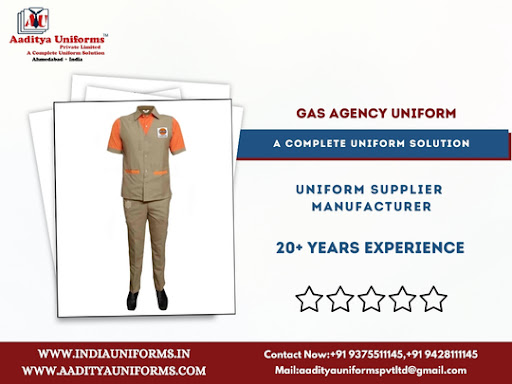 Gas Agency Uniform – Available At Aaditya Uniforms