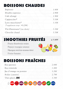 Menu Mr. Rogier - restaurant Nevers Page 2