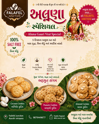 ✨ Luxury Farali Cookies for Gauri Vrat & Shrawan — made with pure cow ghee, peanuts, coconut & ra…